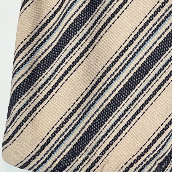 Hollister Blue And Tan Chevron Striped A Line Mini‎ Skirt Size 5 - Picture 5 of 10